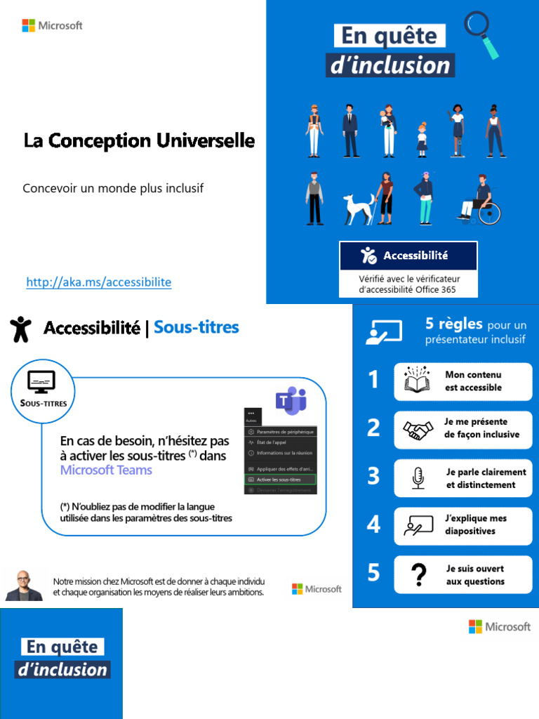 Design Inclusif : Principes et Méthodes | PDF | Invalidité | Attention