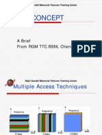 Cdma Concept: A Brief From RGM TTC BSNL Chennai