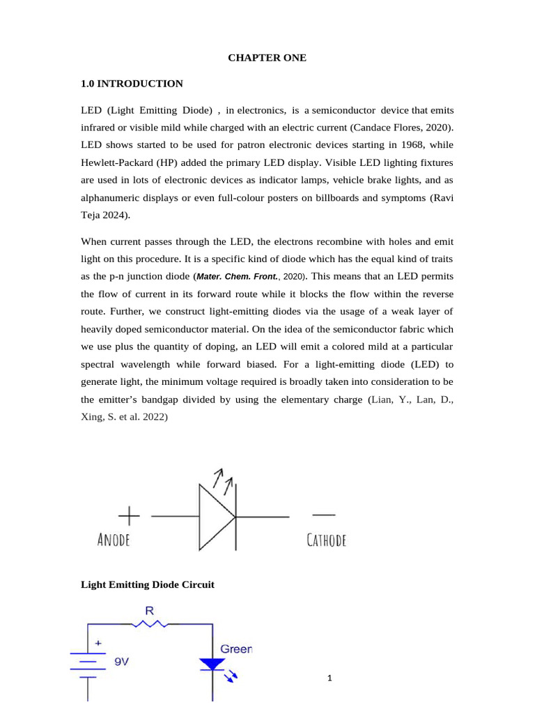 Understanding Light Emitting Diodes | PDF | Diode | Light Emitting Diode