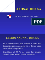 Lesion Axonal Difusa