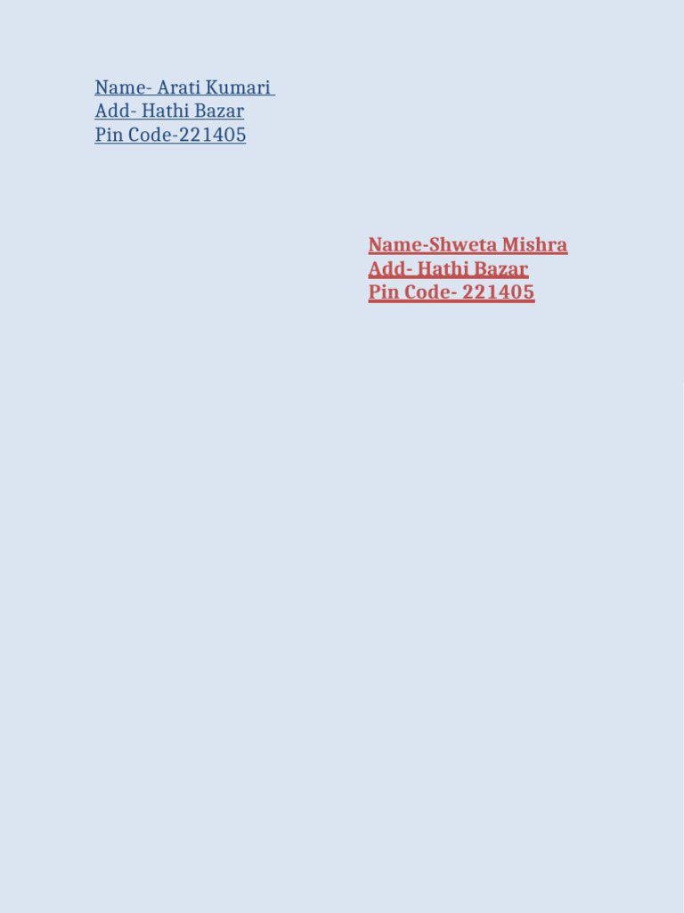Envelope | PDF