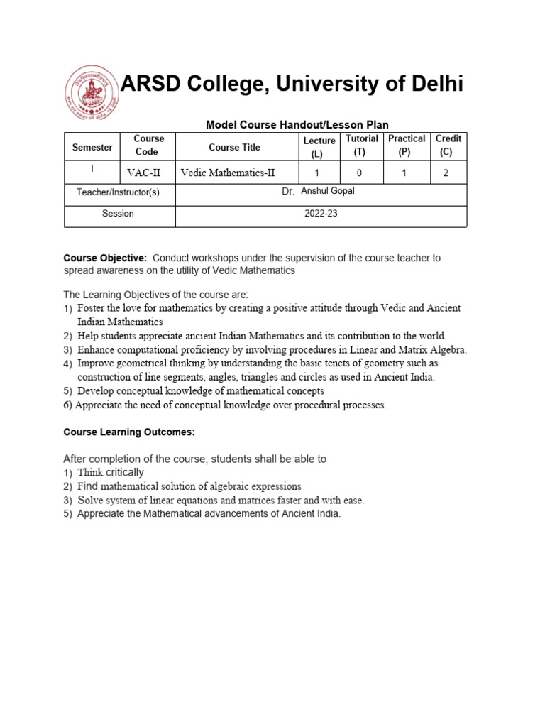 Vedic Maths 2 Pdf Matrix Mathematics Equations