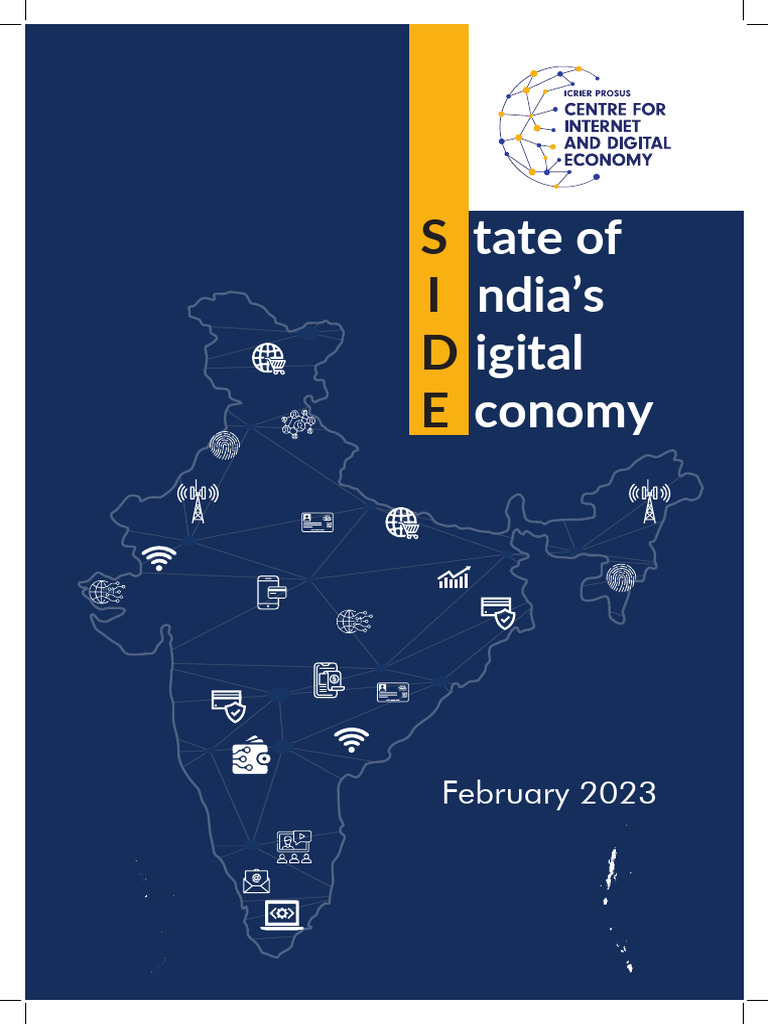 India’s Digital Economy Report 2023 | PDF | Internet | Economies