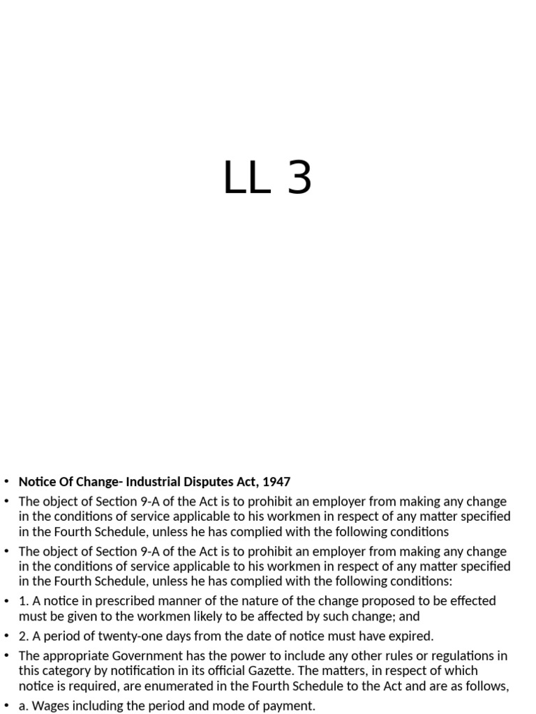 Section 9 A Employer Change Notice Requirements Pdf
