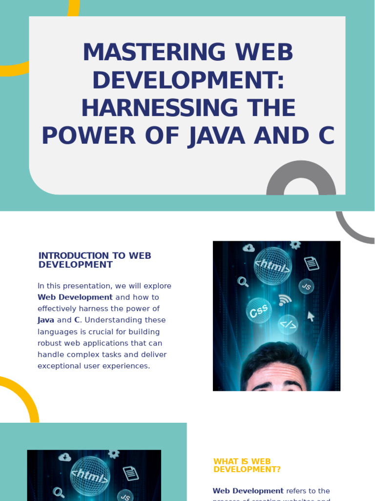 Mastering Java and C for Web Development | PDF | Web Development | Java ...