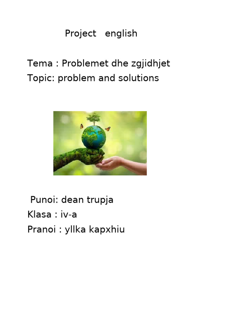 Project English | PDF