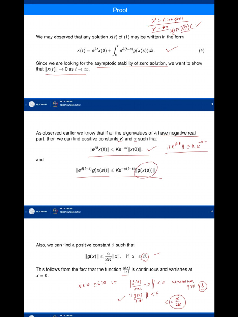 Lec 19 Stability of Weakly Non Linear Systems 2 | PDF | Applied ...