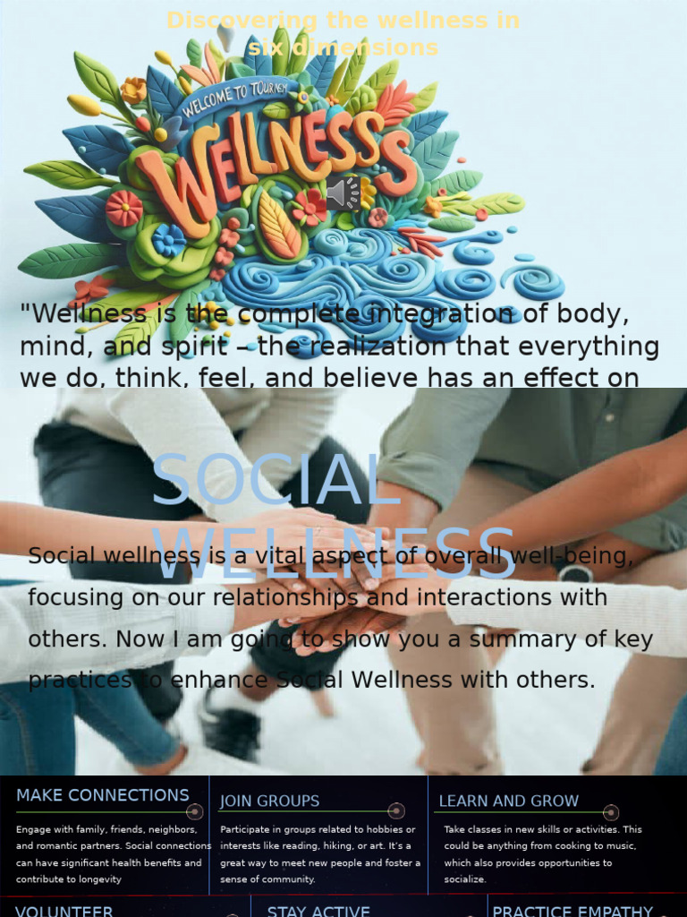 Enhancing Wellness Across Six Dimensions | PDF | Meditation | Mindfulness