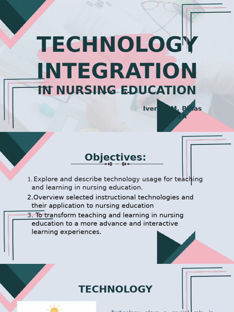 Technology in Nursing Education Integration | PDF | Virtual Reality ...