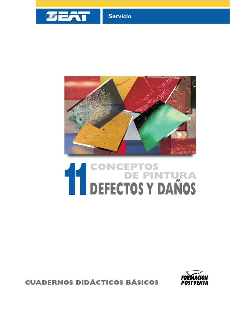 Defectos y Daños en Pintura Automotriz | PDF | Pintar | Color
