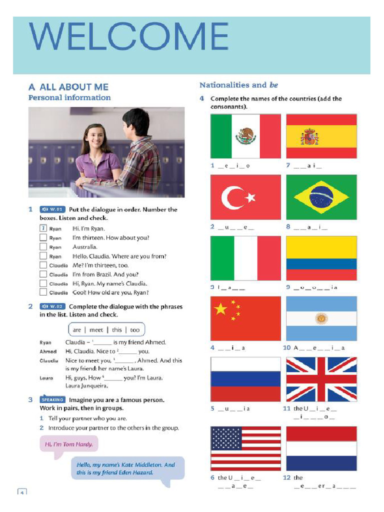 Sheet Welcome | PDF