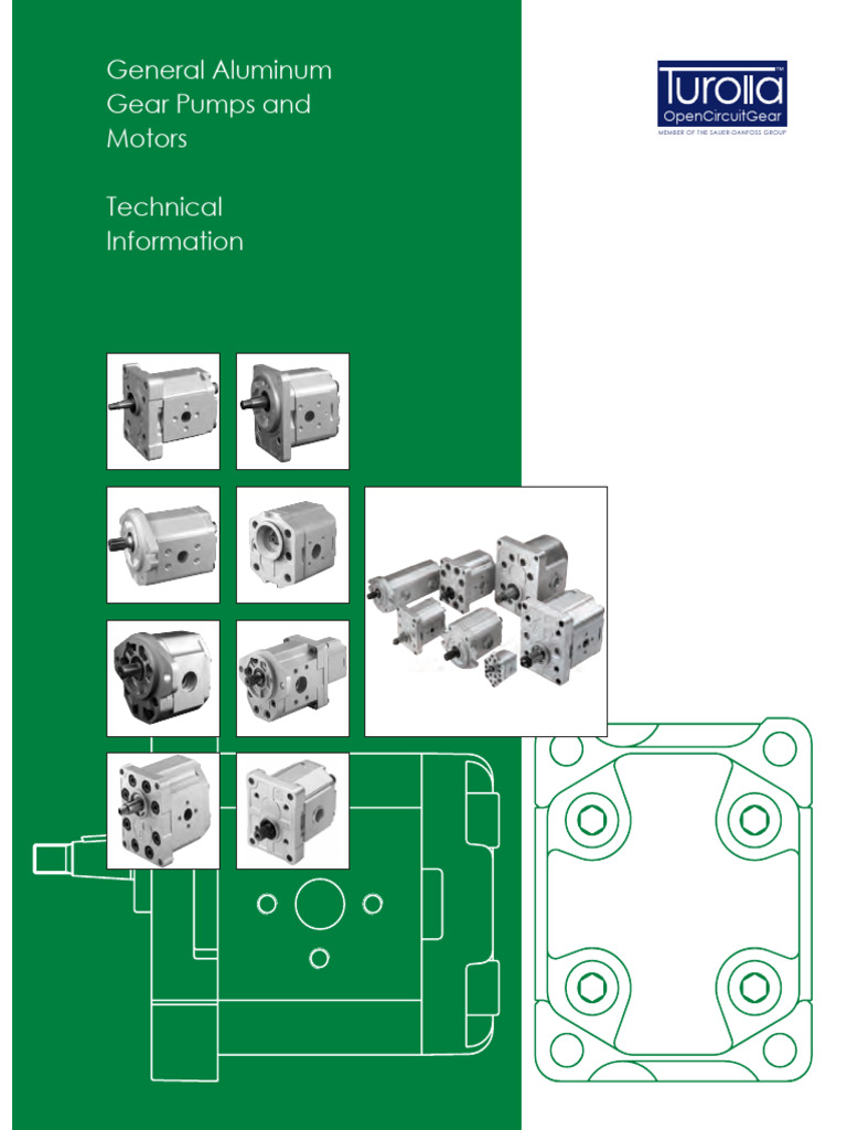 General Gear Pumps and Gear Motors Technical Information Web | PDF