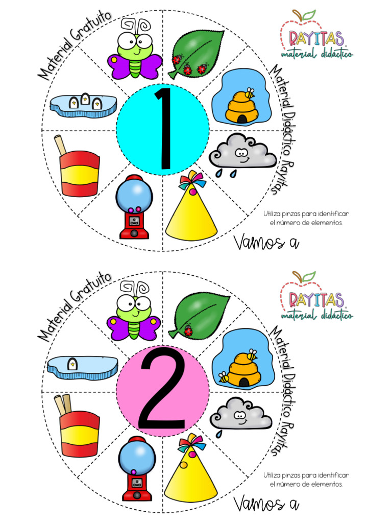 Ruleta de Numeros Del 1 Al 10 | PDF