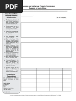 Notice of Incorporation Form CoR 14.1 | PDF | Nonprofit Organization ...