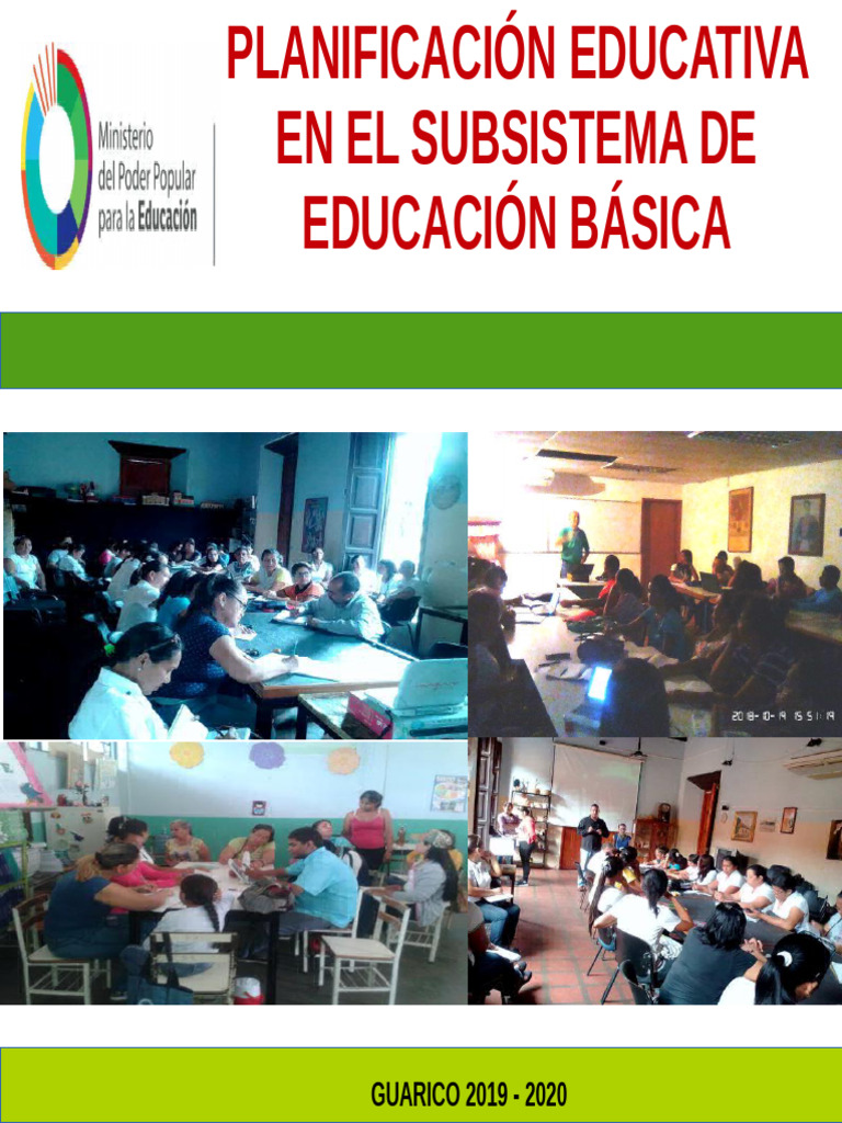 Planificación Educativa en Educación Básica | PDF | Aprendizaje ...