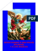 DEVOCIONARIO A SAN MIGUEL ARCÁNGEL - Okladka