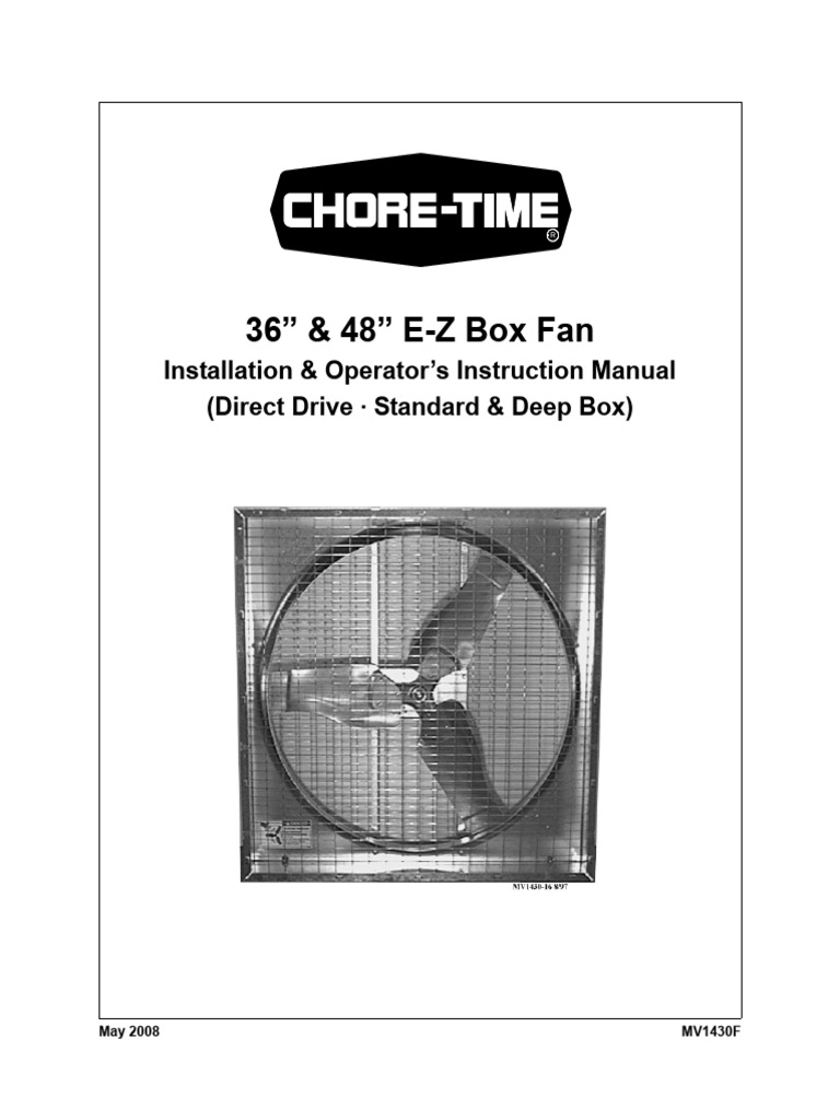 36-48 Ez DD Box May08 | PDF