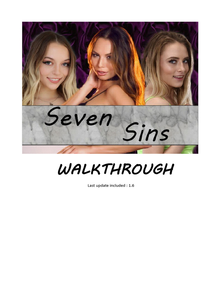 Seven Sins Game Walkthrough Guide | PDF