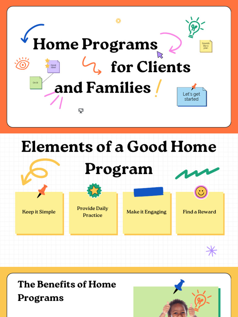 Effective Home Programs for Skill Development | PDF | Learning ...