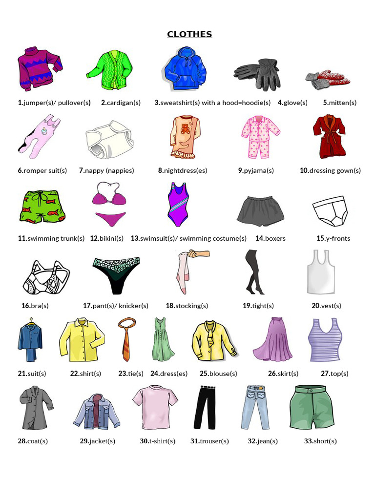 clothes | PDF