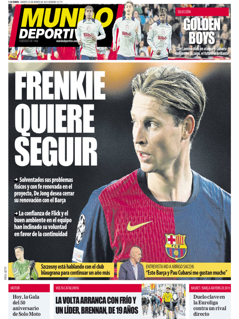 25-03-25 Mundo Deportivo | PDF | FC Barcelona | Asociación de equipos de  fútbol, image size:768x1024