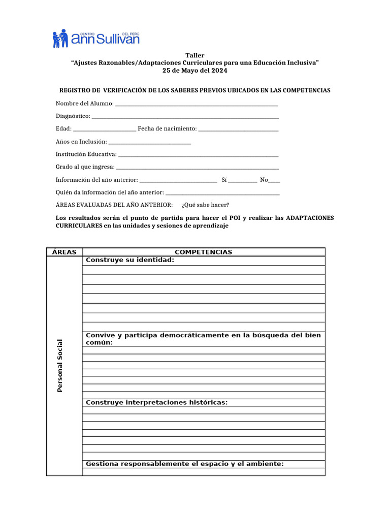 Ajustes Curriculares para Inclusión Educativa | PDF | Segundo lenguaje ...