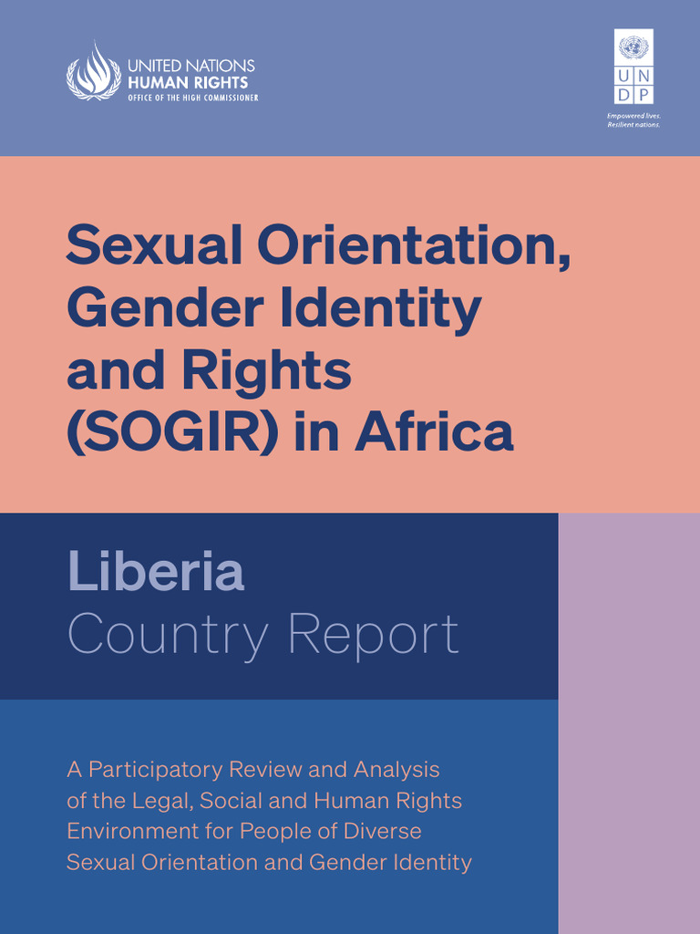 SOGIR in Liberia: Legal and Social Analysis | PDF | Discrimination ...