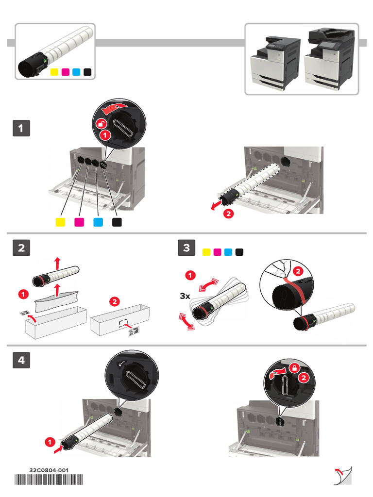 Replacing The Toner Cartridges Pdf