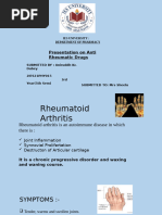 Characteristics and Management of RA | PDF | Rheumatoid Arthritis ...