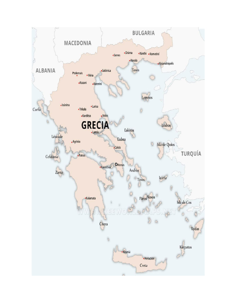 Mapas de Grecia | PDF