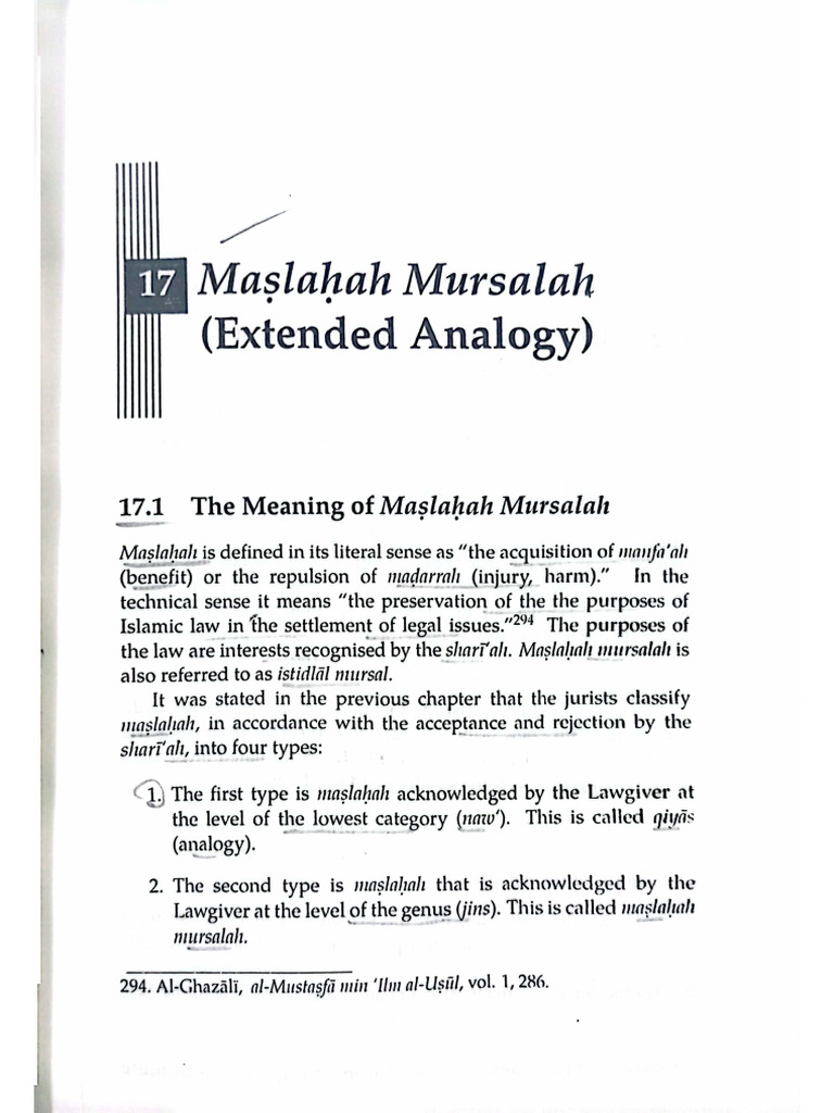 Maslaha Mursala | PDF