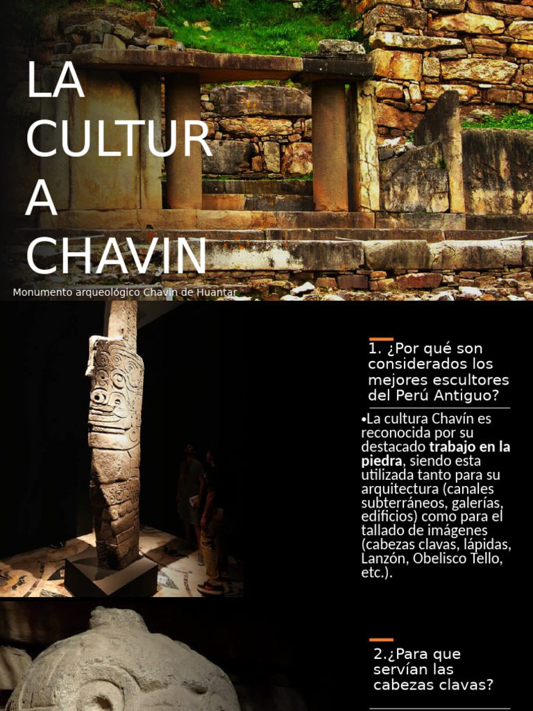 Cultura Chavín: Escultura y Metalurgia | PDF