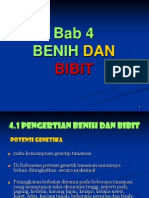 Bab 4 - Benih Dan Bibit