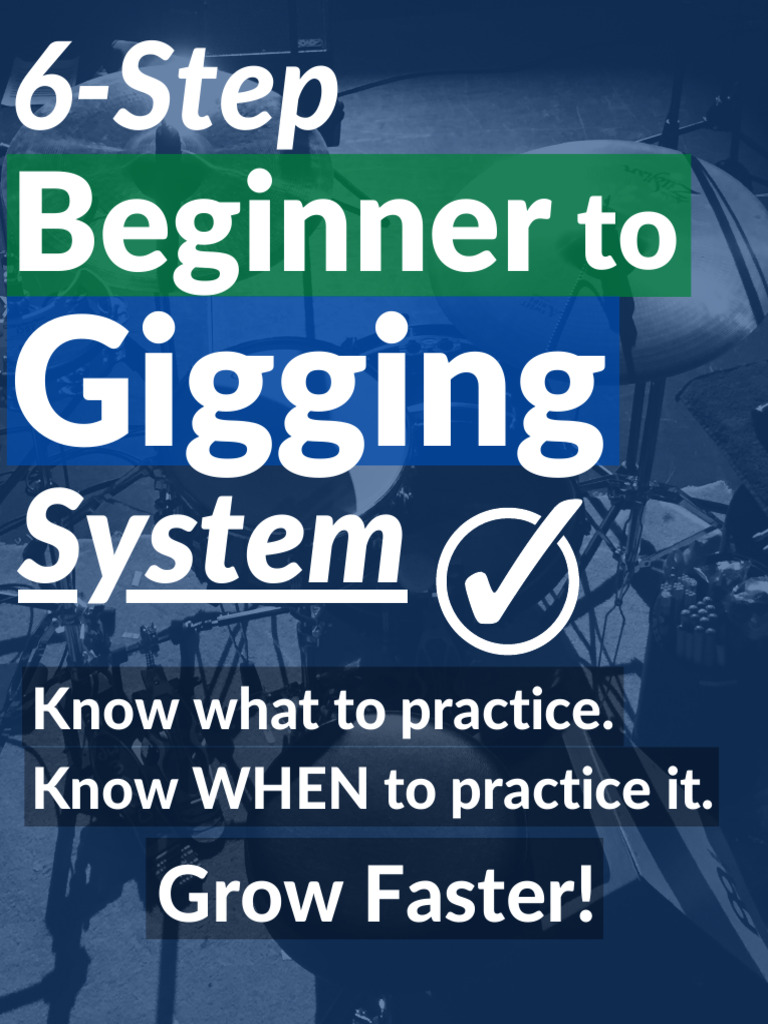 6-Step Drumming System for Beginners | PDF | Funk | Music