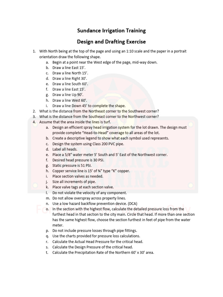 Design and Drafting Exercise | PDF