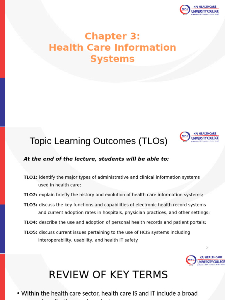 Ch03 Health Care Information Systems | PDF | Electronic Health Record ...
