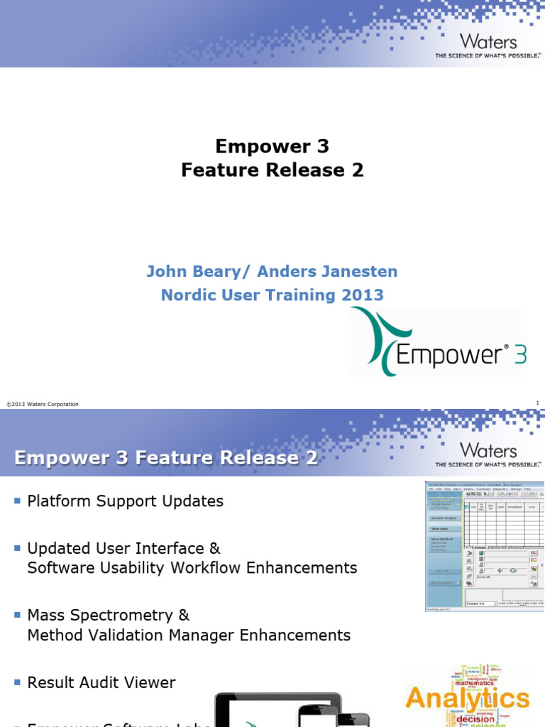Empower 3 FR2 Features Overview | PDF | Personal Computers | Microsoft ...