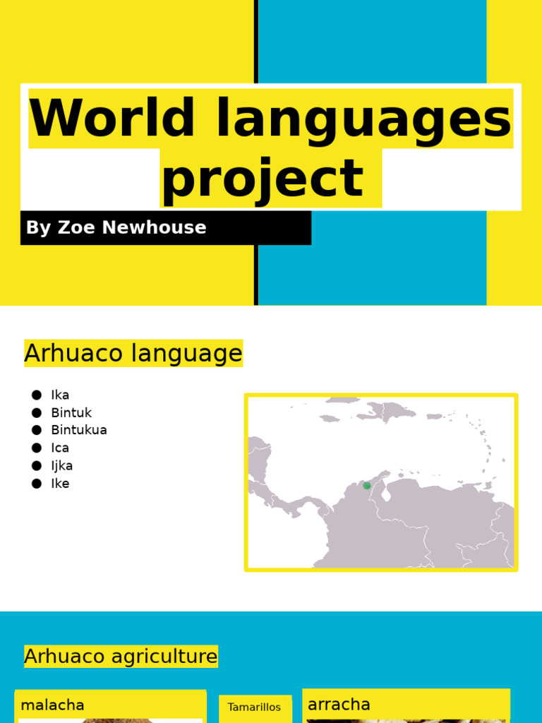 World Languages Project- Arhuaco Zoe Newhouse | PDF