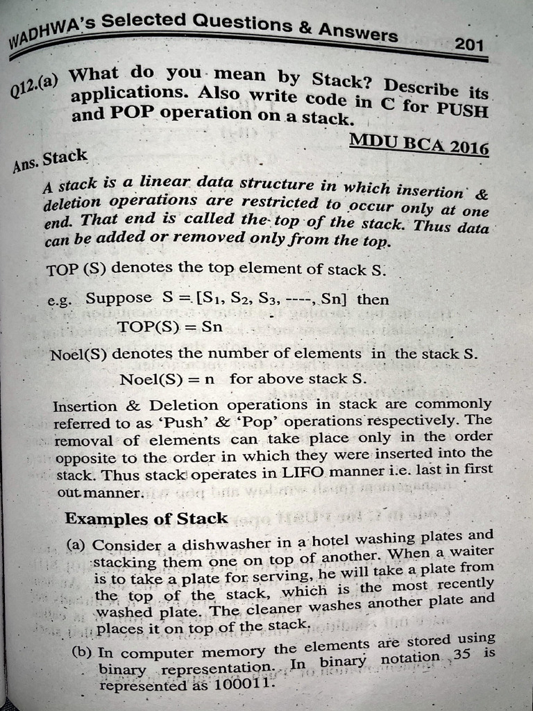 Ds 3rd Unit Long Question | PDF