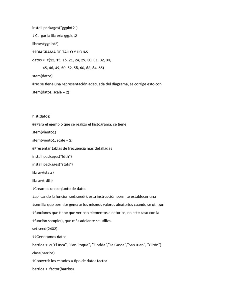 Análisis de Datos con ggplot2 en R | PDF