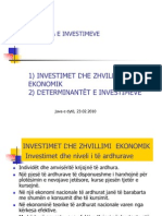 02 Investimet Dhe Zhvillimi Ekonomik, Motivet e Investimeve