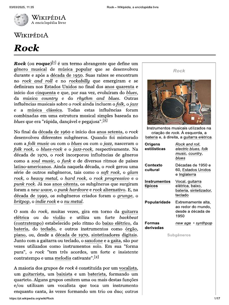 Rock | PDF