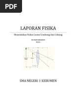 Download Laporan Fisika Lensa by Abrahm Thok SN84317807 doc pdf