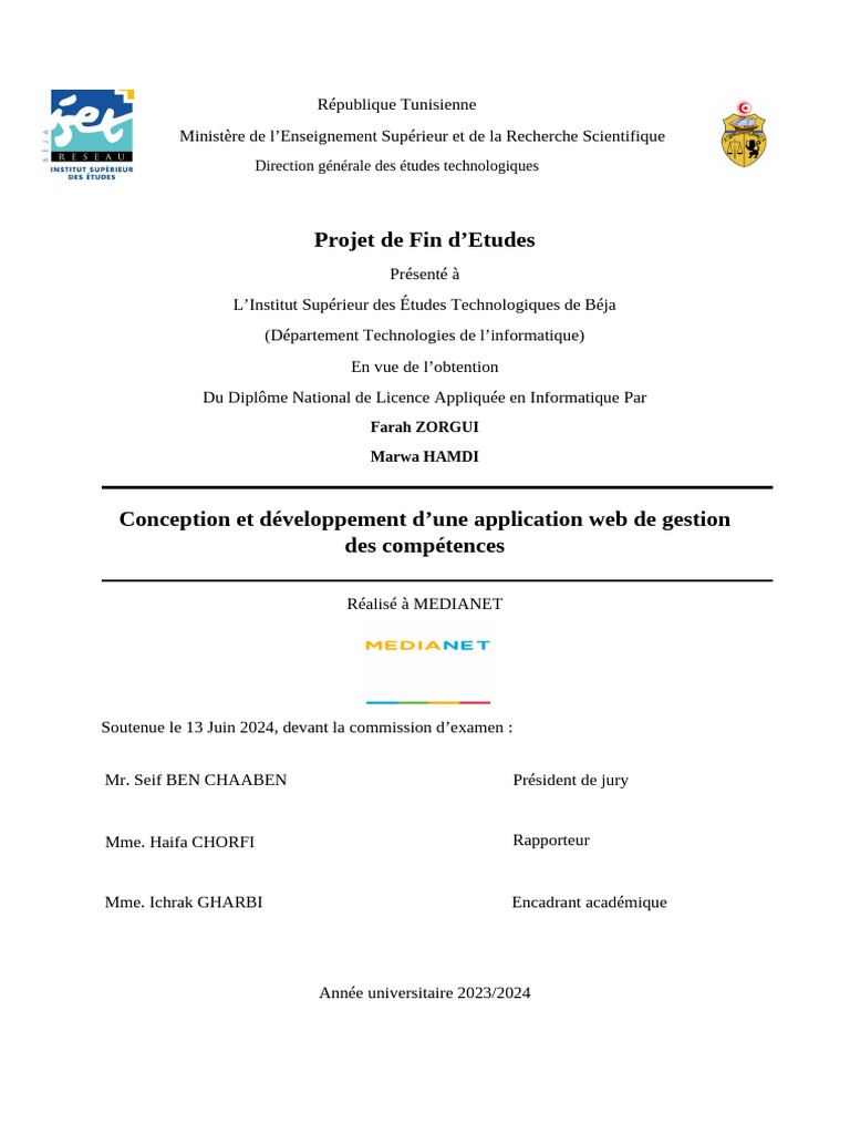 Application Web de Gestion des Compétences | PDF | Scrum (développement ...