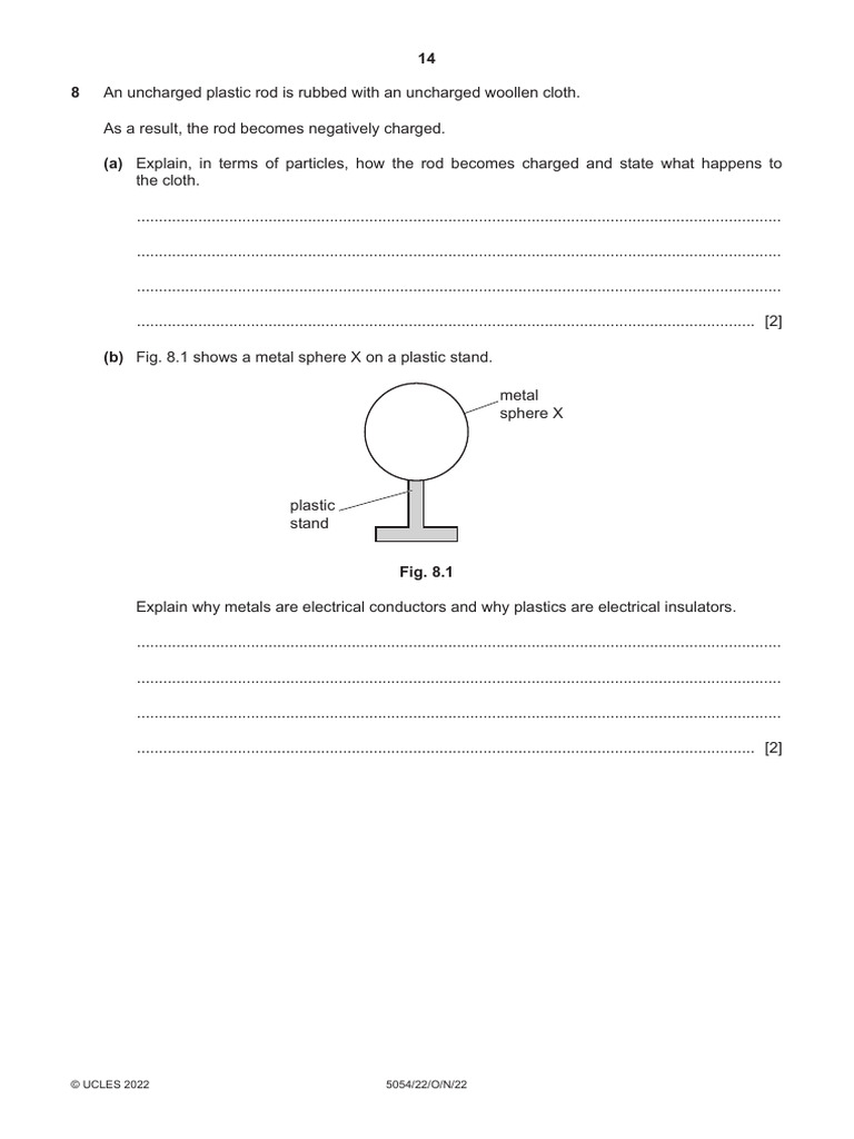 Charging and Electric Fields Explained | PDF | Electric Charge ...