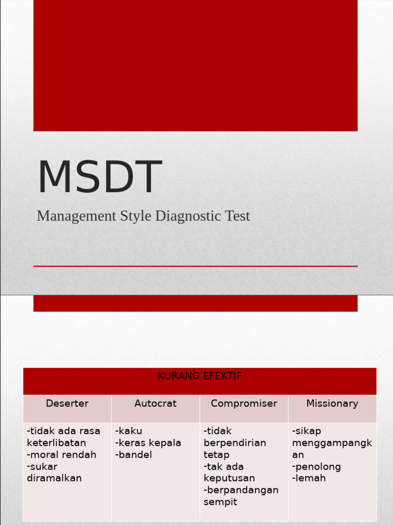 Norma MSDT | PDF