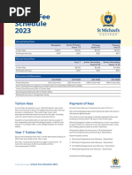 PC Rynfield Fees 2025 - Final | PDF | Fee | Services (Economics)