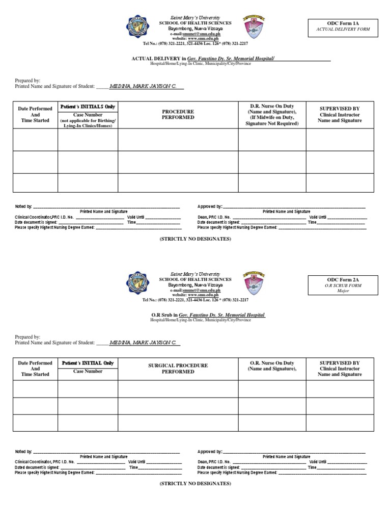 PRC Form | PDF | Nursing | Hospital
