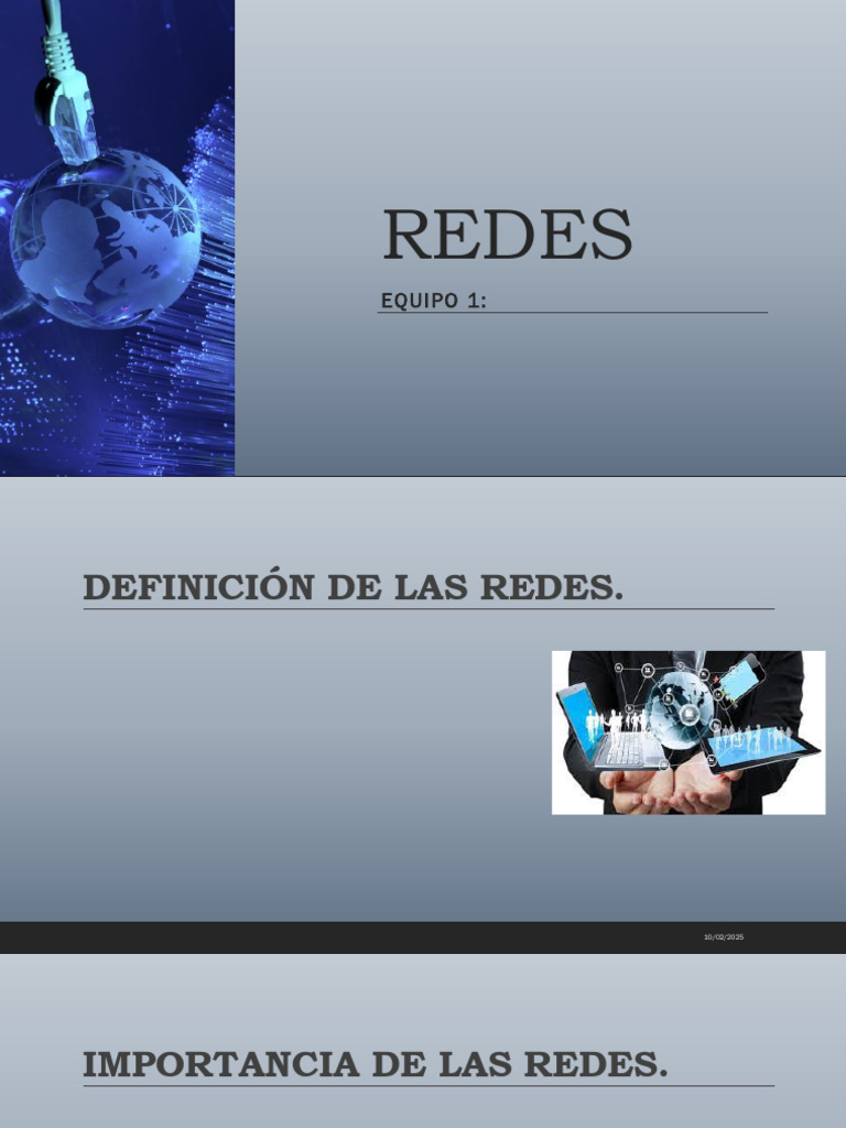 Tipos y Evolución de Redes Informáticas | PDF | Red de computadoras ...