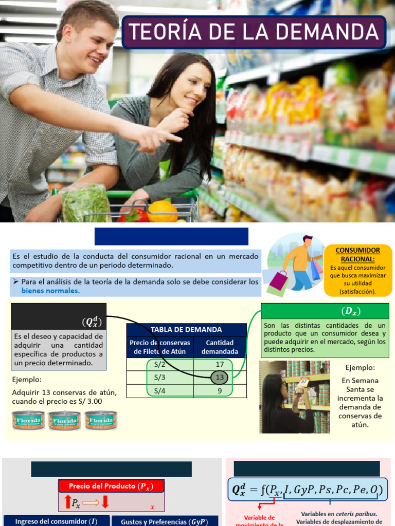 Ley de la Oferta y la Demanda | PDF | Oferta (economía) | Elasticidad ...